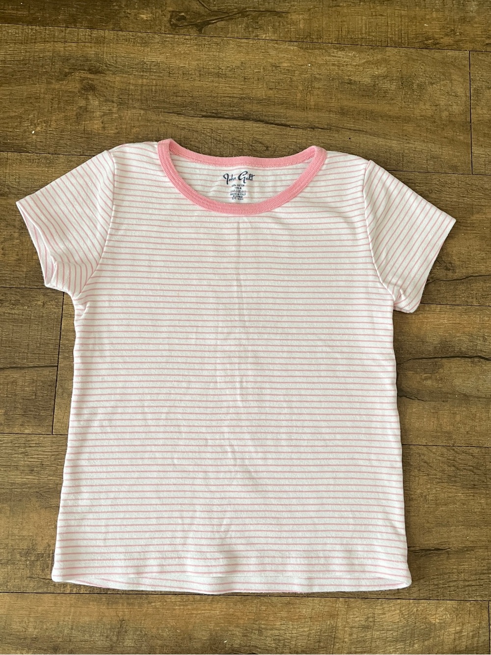 Brandy Melville Pink Striped Top